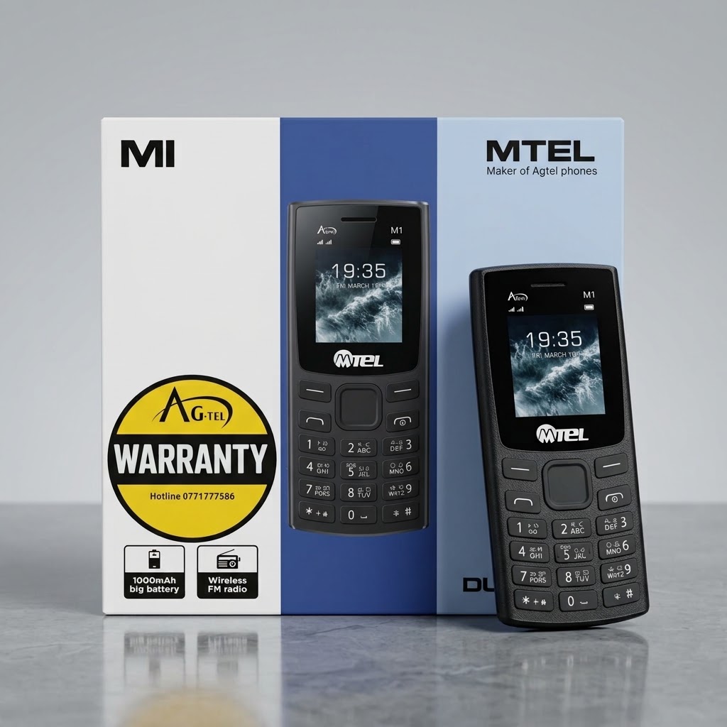 MTEL MI Dual SIM Feature Phone – 1000mAh Battery & 1.77" Display
