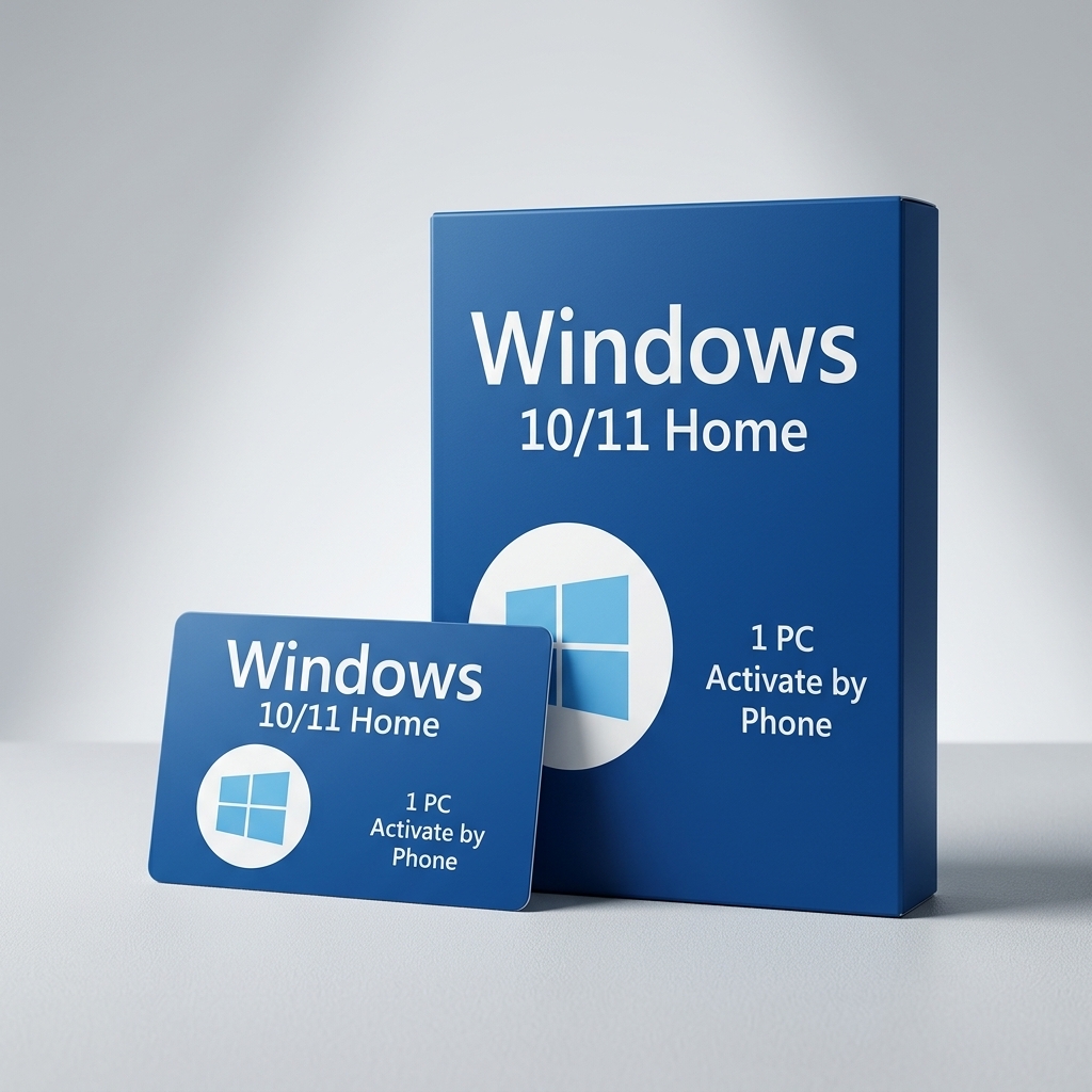 Microsoft Windows 10 / 11 Home Activation Key - 1 PC Phone Activate